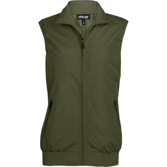 Ladies Colorado Bodywarmer - Military Green Only