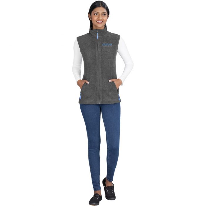 Ladies Oslo Fleece Bodywarmer - Image 9