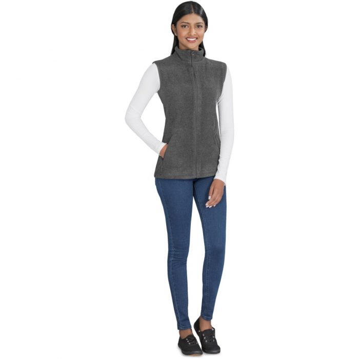 Ladies Oslo Fleece Bodywarmer - Image 10