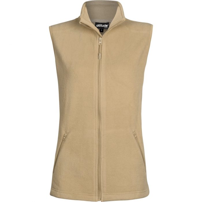 Ladies Oslo Fleece Bodywarmer - Stone Only