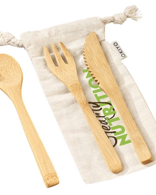 Okiyo Nakama Bamboo Cutlery Set