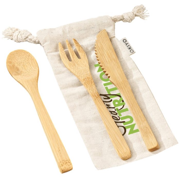 Okiyo Nakama Bamboo Cutlery Set - Image 2