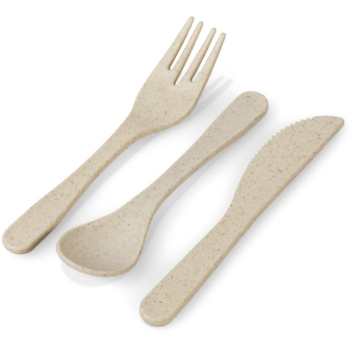 Okiyo Heiki Wheat Straw Cutlery Set - Image 2