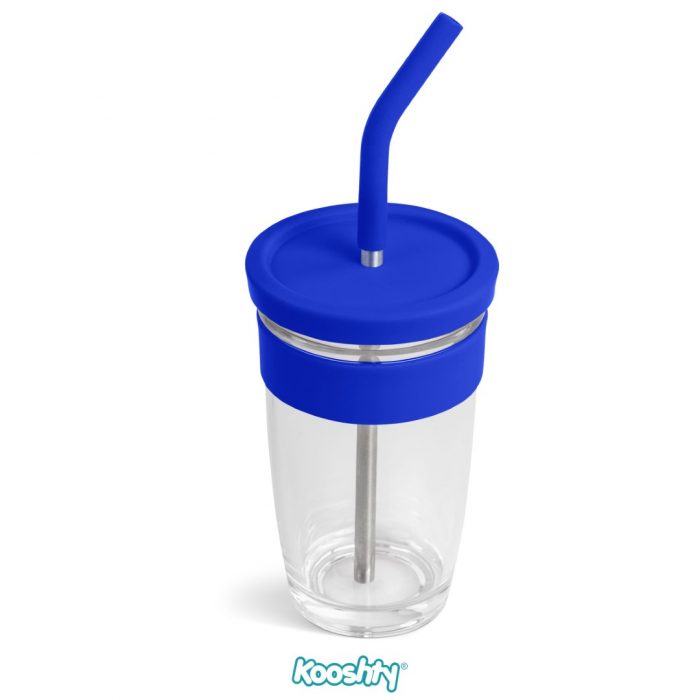 Kooshty Slurp Glass Kup & Stainless Steel Straw - 480Ml - Image 10