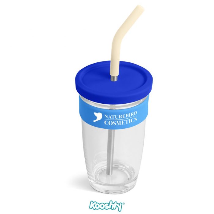 Kooshty Slurp Glass Kup & Stainless Steel Straw - 480Ml - Image 15