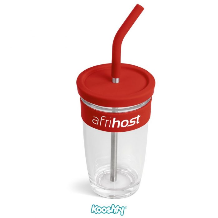 Kooshty Slurp Glass Kup & Stainless Steel Straw - 480Ml - Image 26