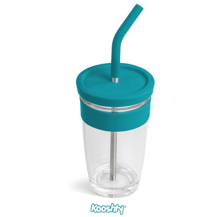 Kooshty Slurp Glass Kup & Stainless Steel Straw - 480Ml - Image 29