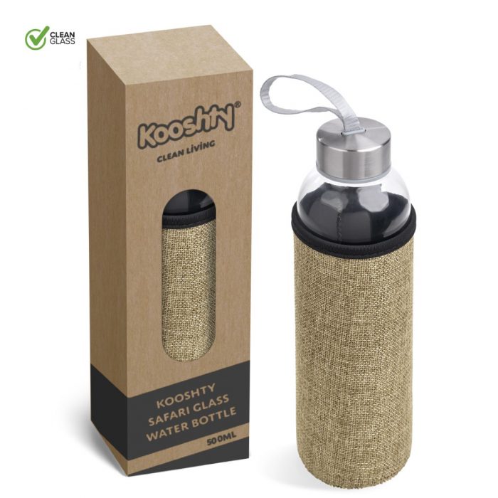 Koosty Safari Glass Water Bottle - 500Ml - Image 4