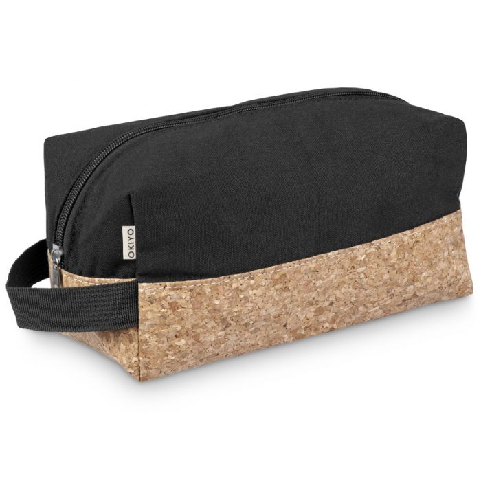 Okiyo Koruku Cork Toiletry Bag - Image 2