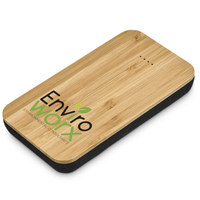 Okiyo Sumatra 6000mAh Bamboo Wireless Power Bank - Image 8