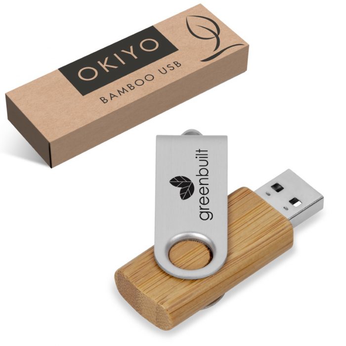 Okiyo Shimasu Bamboo Memory Stick - 8GB - Image 6