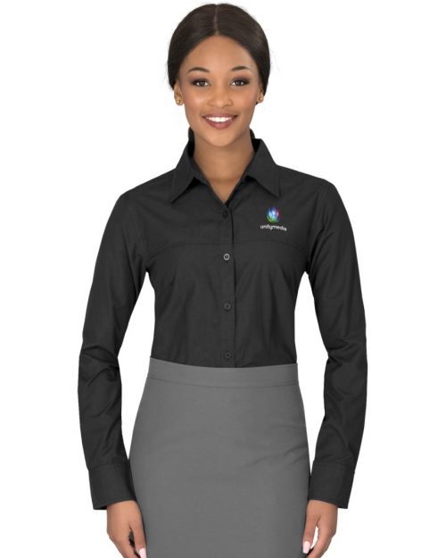 Ladies Long Sleeve Empire Shirt