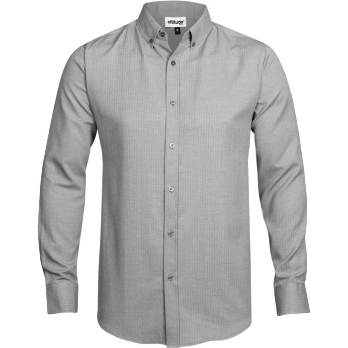 Mens Long Sleeve Nottingham Shirt - Image 2