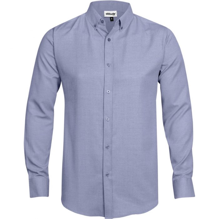 Mens Long Sleeve Nottingham Shirt - Image 4