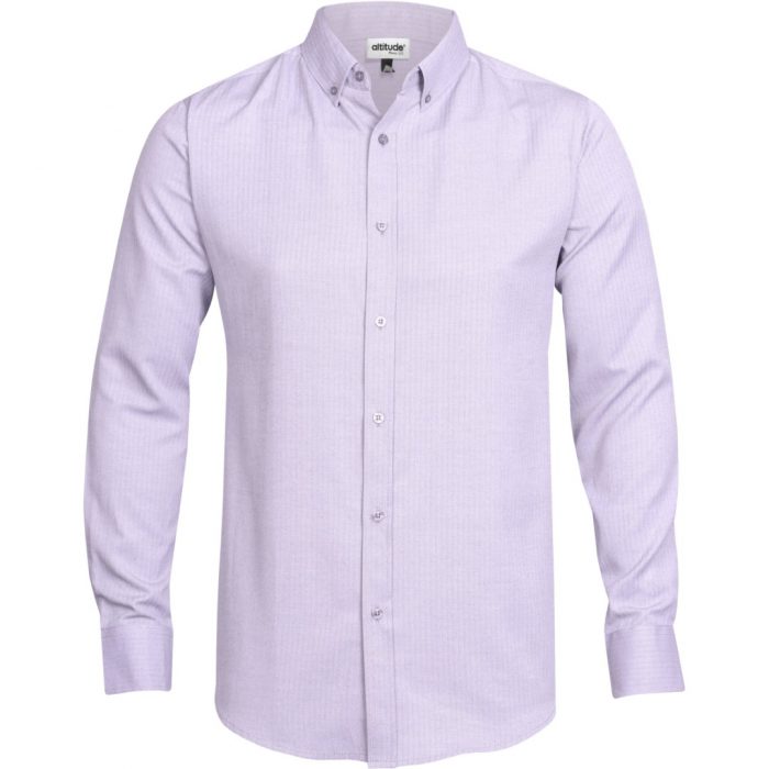 Mens Long Sleeve Nottingham Shirt - Image 6