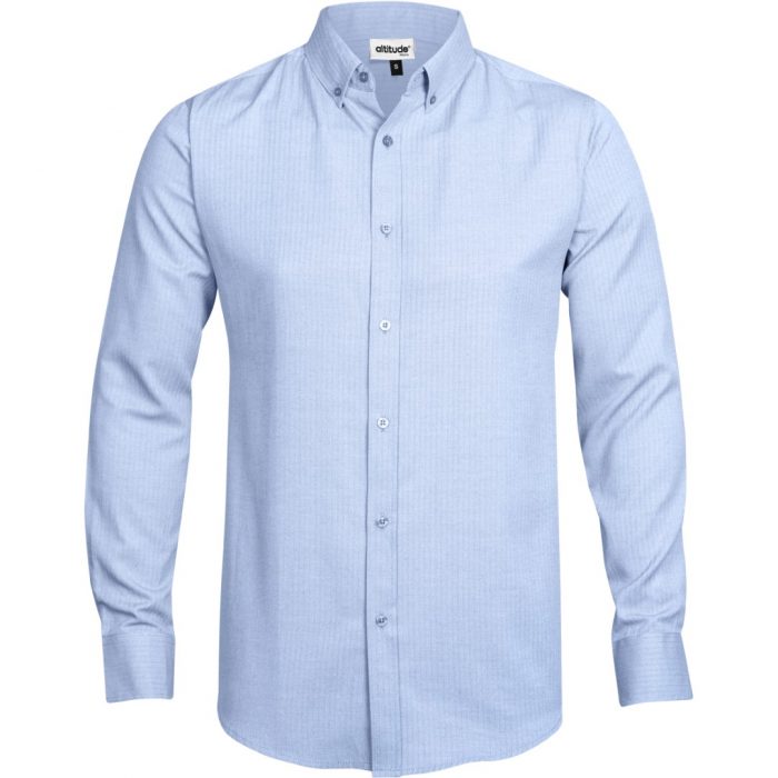 Mens Long Sleeve Nottingham Shirt - Image 8