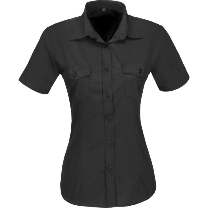 Ladies Short Sleeve Kensington Shirt - Image 3