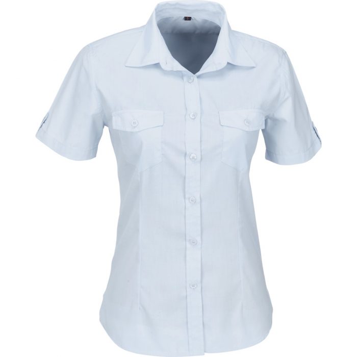 Ladies Short Sleeve Kensington Shirt - Image 5