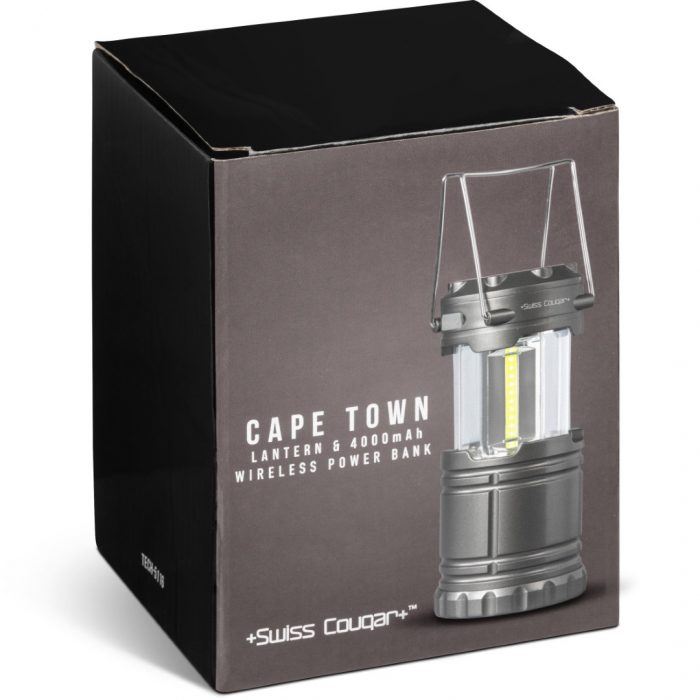 Swiss Cougar Cape Town Lantern & Power Bank - Image 4